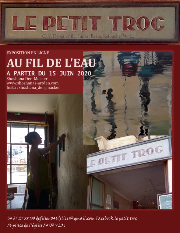 Au fil de l'Eau online art show